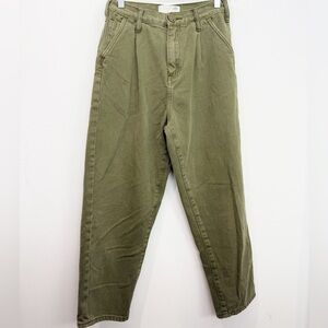 One Teaspoon High Rise Olive Green Jeans Size 25